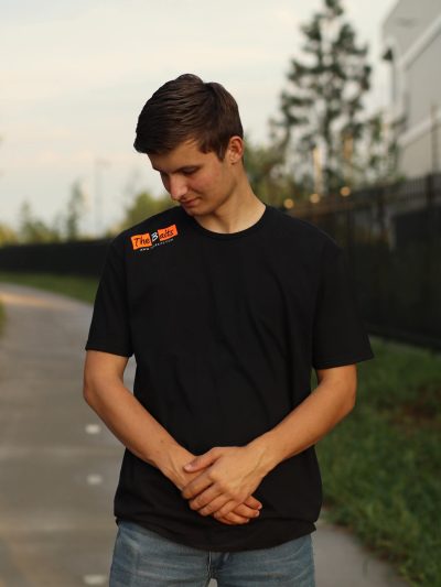 The Baits - T-shirt met schouderlogo