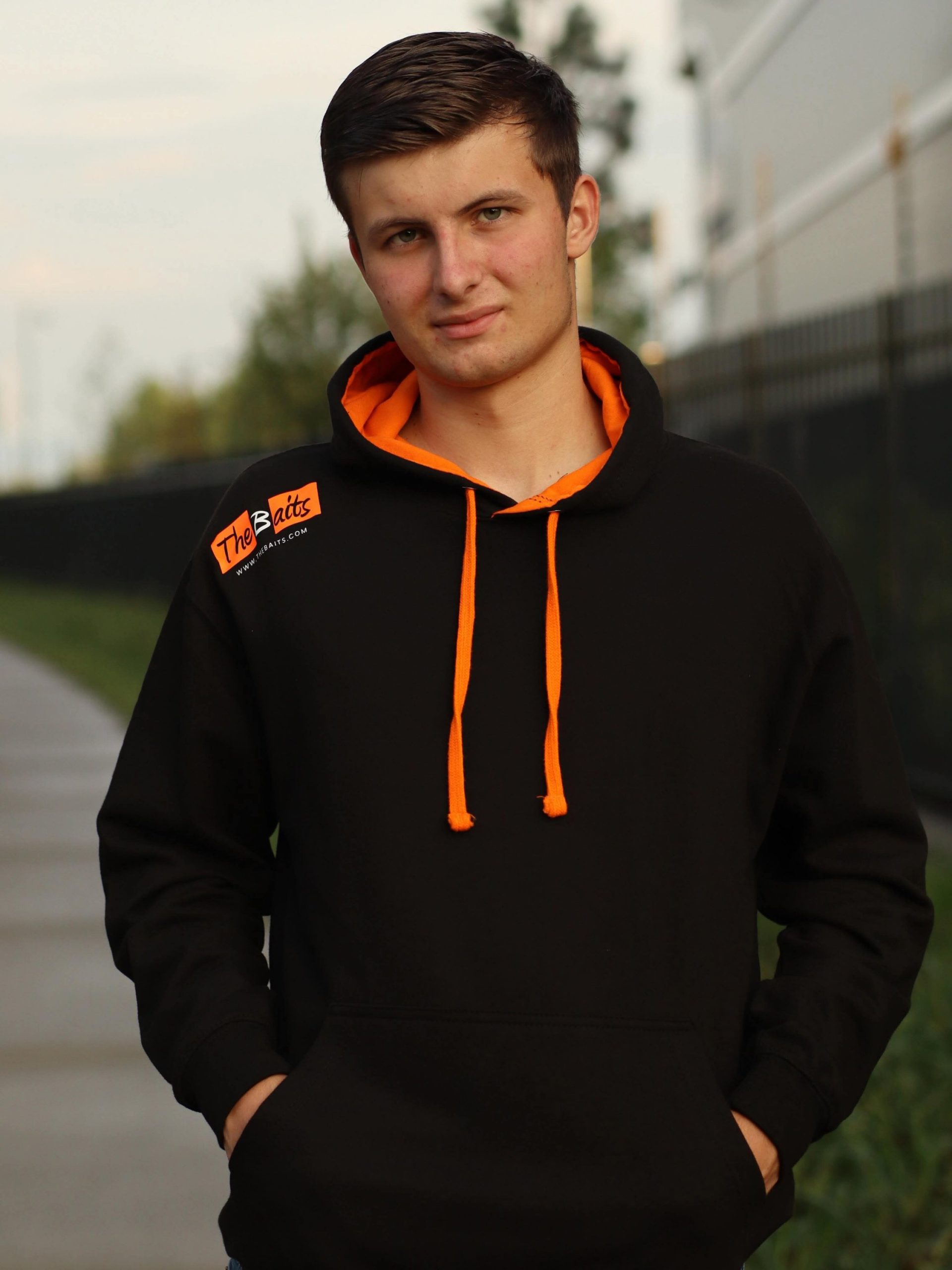The Baits - Hoodie met schouderlogo